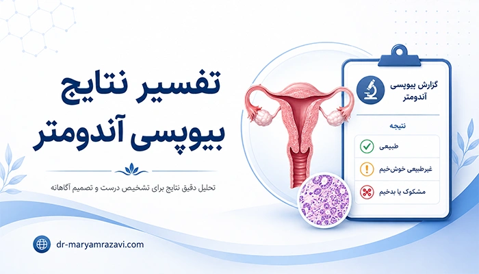 تفسیر نتایج اندومتر